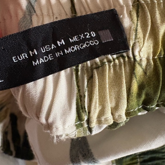 Zara Floral Print Pants - Picture 7 of 8